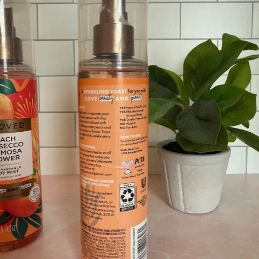 Beloved Peach Prosecco & Mimosa Flower Body Butter & Fragrance Mist - Picture 6 of 6